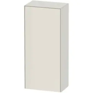 Duravit, Armoire de salle de bain, White Tulip armoire mi-hauteur, largeur 400 x profondeur 240mm, 1 arrêt de porte ouverture (40 x 24 x 88 cm)