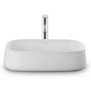 Duravit, Lavabo, Vasque à poser Zencha sans robinetterie et bloc de ro... pas cher