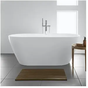 Baignoire îlot 160x75 DURAVIT D-Neo sans trop-plein pas cher
