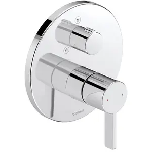 Duravit, Robinetterie de salle de bains, Set de finition D-NEO pour mitigeur de douche encastré avec inverseur c pas cher