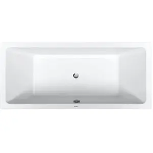 Duravit, Baignoire, Baignoire No 1 2 dossiers inclinés blanc 1800x800mm (160 l, 180 cm, 80 cm) pas cher