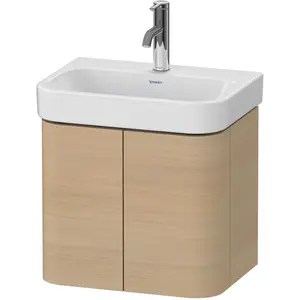 Duravit, Meuble sous-lavabo, Happy D.2 Plus bâti-support pour lavabo suspendu, 475x350mm, 2 portes, HP4384071710000 (55.50 x 52.50 x 55 cm) pas cher