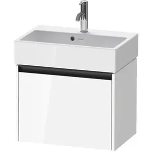 Duravit, Armoire de salle de bain, Meuble sous-lavabo Ketho.2 584x440x390mm blanc brillant (58.40 x 39 x 44 cm)