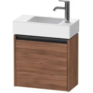 Duravit, Meuble sous-lavabo, Ketho.2 bâti-support de lavabo, charnières à gauche, 484x440x238mm, pour Vero Air 072450 (48.40 x 44 x 23.80 cm)