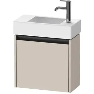 Duravit, Meuble sous-lavabo, Ketho.2 meuble sous-lavabo, charnières à droite, 484x440x238mm, pour Vero Air 072450, K250