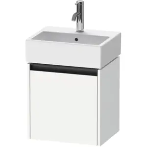 Duravit, Armoire de salle de bain, Meuble sous-lavabo Ketho.2 434x440x338mm Arrêt de porte à gauche blanc mat (43.40 x 33.80 x 44 cm)