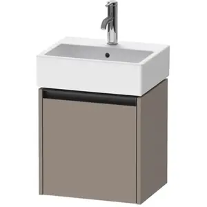 Duravit, Meuble sous-lavabo, Ketho.2 bâti-support de lavabo, charnières à gauche, 434x440x338mm, pour Vero Air 072445 (43.40 x 44 x 33.80 cm)