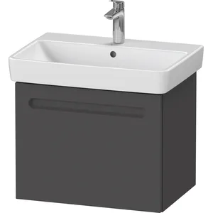 Duravit, Meuble sous-lavabo, No.1 Meuble sous-lavabo 59x42,6x47,8 cm Mat Grafiet (59 x 42.60 x 47.80 cm) pas cher
