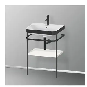 Duravit, Ensemble de meubles de salle de bain, Happy D.2 Plus c-bonded Set avec console métallique, 575x490mm, 1 trou de robinetterie, HP4735O2222 pas cher