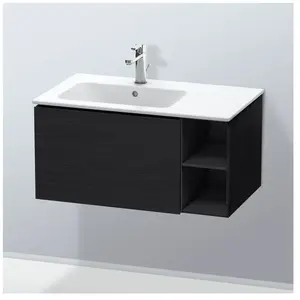 Duravit, Meuble sous-lavabo, L-Cube Meuble sous-lavabo suspendu, 1 tiroir, étagère sur le côté, vasque à gauche, 820x400x481mm (82 x 48.10 x 40 cm) pas cher
