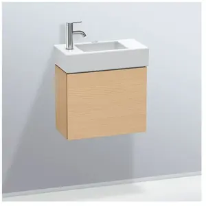 Duravit, Meuble sous-lavabo, L-Cube Meuble sous-lavabo suspendu, 1 porte, charnière à droite, 480x400x240mm, LC6246R3030 (48 x 24 x 40 cm)