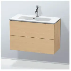 Duravit, Meuble sous-lavabo, L-Cube Meuble sous-lavabo suspendu, Compact, 2 tiroirs, 820x550x391mm, LC625703030, LC625703030 (82 x 39.10 x 55 cm) pas cher