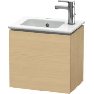 Duravit, Meuble sous-lavabo, L-Cube Meuble sous-lavabo suspendu, 1 porte, charnière à gauche, 420x400x294mm, LC6272L3030 (42 x 29.40 x 40 cm)