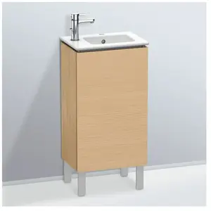 Duravit, Meuble sous-lavabo, L-Cube Meuble sous-lavabo à poser, 1 porte, charnière à droite, 420x704x294mm, LC6273R3030 (42 x 29.40 x 70.40 cm)