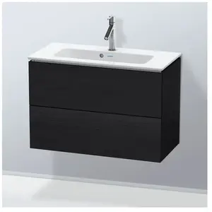 Duravit, Meuble sous-lavabo, L-Cube Meuble sous-lavabo suspendu, Compact, 2 tiroirs, 820x550x391mm, LC625701616, LC625701616 (82 x 39.10 x 55 cm)