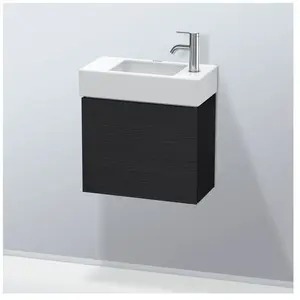 Duravit, Meuble sous-lavabo, L-Cube Meuble sous-lavabo suspendu, 1 porte, charnière à gauche, 480x400x240mm, LC6246L1616 (48 x 24 x 40 cm)