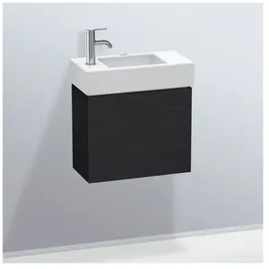 Duravit, Meuble sous-lavabo, L-Cube Meuble sous-lavabo suspendu, 1 porte, charnière à droite, 480x400x240mm, LC6246R1616 (48 x 24 x 40 cm)