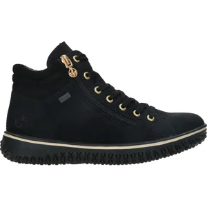 Rieker Veterboot - Vrouwen - Zwart - Maat 40 pas cher