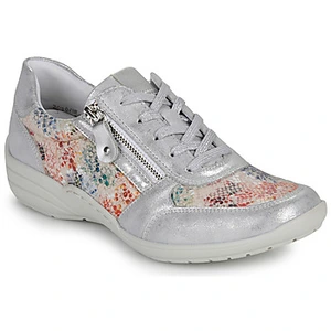 Baskets - REMONTE - R7637 - Talon plat - Gris - Fermeture à zip pas cher