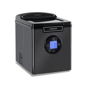 KLARSTEIN Icemeister 2G ijsblokjesmachine 12kg/24h LC-display roestvrij staal
