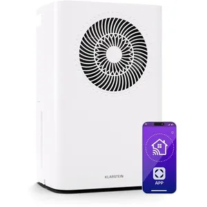 Klarstein - CircleDry 16L déshumidificateur d'air Smart, Wi-Fi, silenc... pas cher