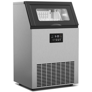 Klarstein Glacial Machine à Glaçons Industrielle - 55 kg/24 h, Compres... pas cher