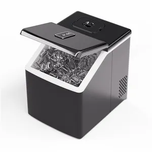 Klarstein - Machine à Glaçons - Acier Inoxydable, 13kg/24h, Glaçons Tr... pas cher
