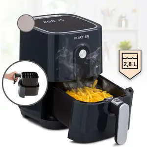 Klarstein Crisp-Pro heteluchtfriteuse air fryer 1400W 2,8 liter 8 prog... pas cher