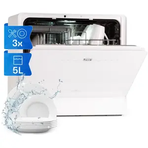 Comparateur de prix : Lave-vaisselle - Klarstein Emerald 5 Slim - pose libre - 7 programmes ...