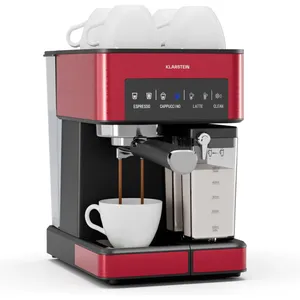 Klarstein - Arabica Comfort machine à expresso 20 bars, 1350 w, avec... pas cher