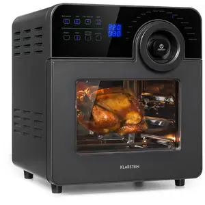 KLARSTEIN AeroVital Cube Chef heteluchtfriteuse 1700 W 14 liter 16 programma's boven- en onderwarmte pas cher