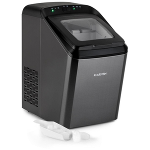 KLARSTEIN Partytime ijsblokjesmachine helder ijs 15kg/24h roestvrij staal pas cher
