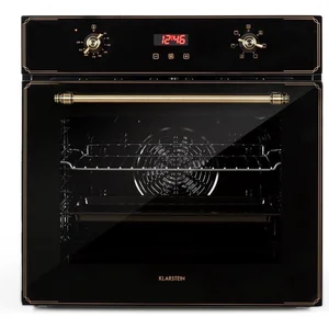 Comparateur de prix : Klarstein - Elizabeth four encastrable design rétro 6 fonctions 50-250 ° c noir