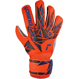 Gants de gardien - REUSCH - Attrakt Solid - Orange - Enfant - Football pas cher
