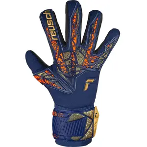 REUSCH Attrakt Silver NC Gants de Gardien Adulte Unisexe, 4411 Premium Blue/Gold/Black, 8.5 pas cher