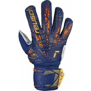 Reusch Gants Gardien Football Reusch Attrakt Solid Bleu Marine pas cher