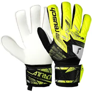 Reusch Gants Gardien Football Reusch Attrakt Solid Junior Jaune 7 pas cher