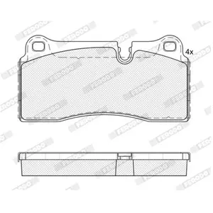 FERODO Plaquettes de frein X4 pour BMW: M2 (Ref: FDB5402) pas cher