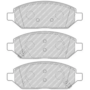 Remblokken set FDB5019 Ferodo