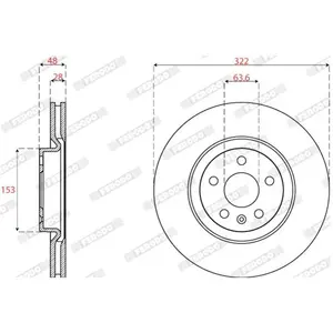 FERODO Disques de frein pour VOLVO: S60, S90, V90, XC 60, XC 40, V60 &... pas cher