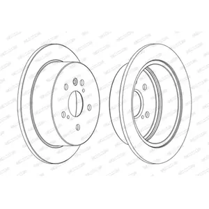 Remschijf DDF1545C Ferodo pas cher