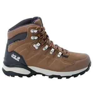 Jack Wolfskin Refugio Texapore Mid - Wandelschoenen - Dames Brown / Apricot 42.5