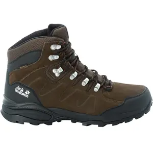 Chaussures de randonnée Jack Wolfskin refugio texapore mid Marron 40,5 pas cher