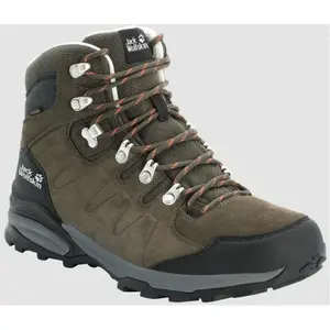 Jack Wolfskin REFUGIO TEXAPORE MID M Chaussures d'extérieur, Kaki Phantom, 42 EU pas cher