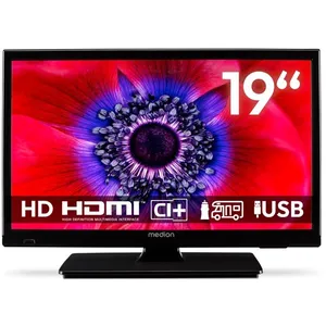 MEDION TV 19 pouces HD (47 cm) Television (idéal pour camping camping-... pas cher