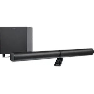 Barre de son   MEDION MD45001   2x30W RMS + 60W Subwoofer   HDMI   Bluetooth   Noir