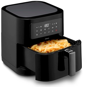 Medion E40 Airfryer XL - Heteluchtfriteuse XXL - Frituurmand 5,3 liter...