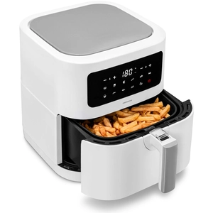 Medion E40 Airfryer XL - Heteluchtfriteuse XXL - Frituurmand 5,3 liter...