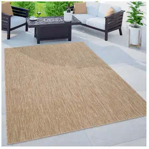 Paco Home Tapis Extérieur Balcon Terrasse Tapis Cuisine Uni Moucheté B...Vendu parcdiscount