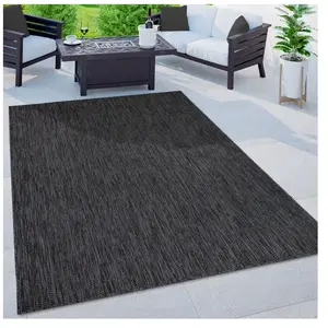 Paco Home Tapis Extérieur Balcon Terrasse Tapis Cuisine Uni Moucheté S... pas cher